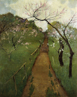 Analysis of Spring Landscape by Arthur Wesley Dow 