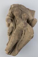 Torso, legs, and upper arms of a female figure.