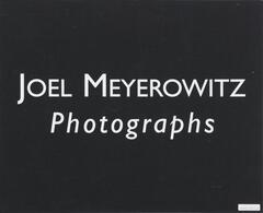 The box and Title Page for Joel Meyerowitz's portfolio "Photographs: The Early Works".