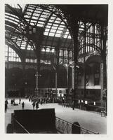 Interior view of Pennsylvania Station in Manhattan.